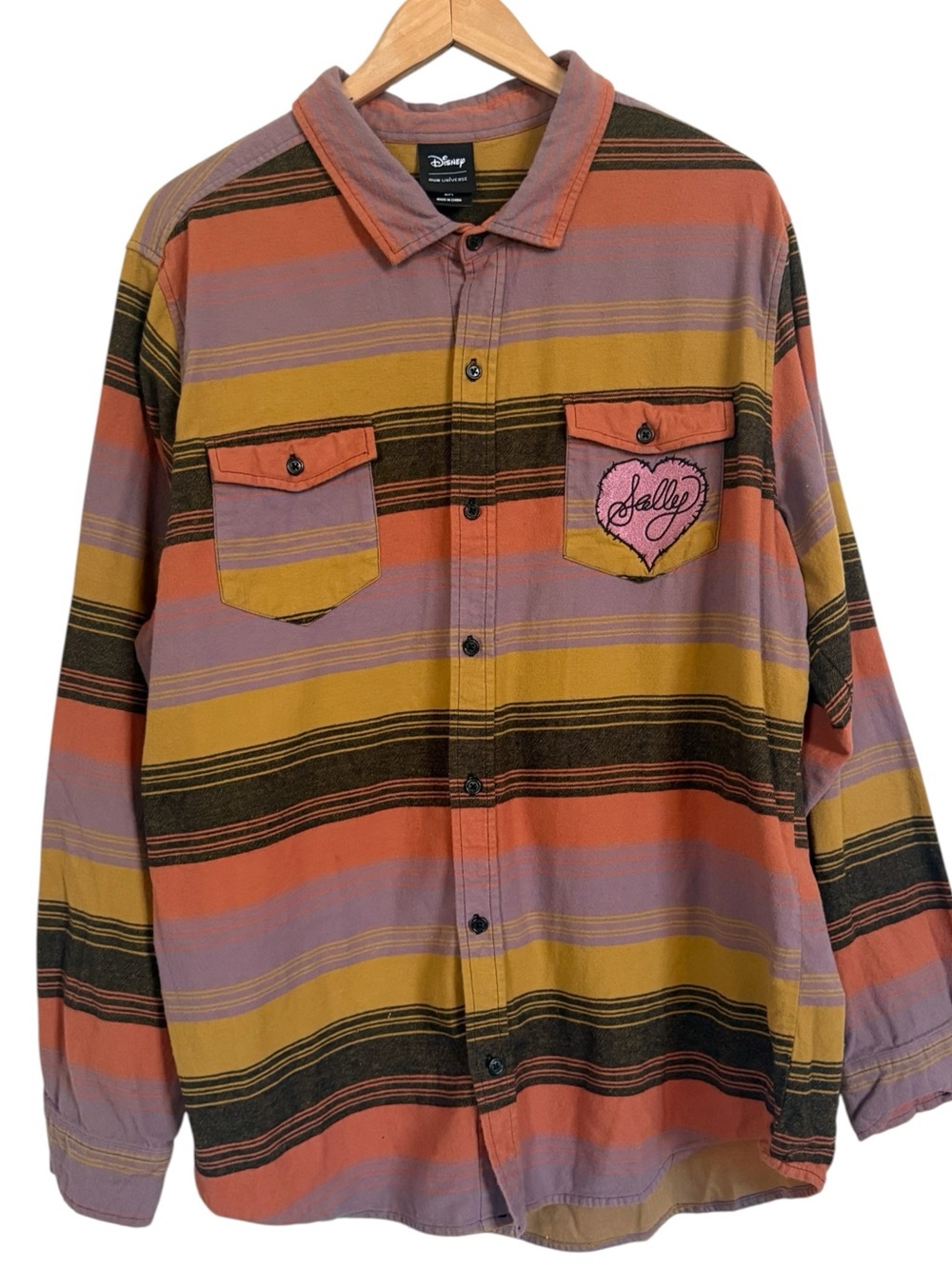 Disney Our Universe Nightmare Before Christmas Sally Flannel Shirt Women’s 2X